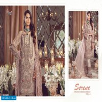 SHREE FAB SERENE PREMIUM EMBROIDERED VOL 4 GEORGETTE EMBROIDERY PAKISTANI SUITS CATALOG
