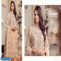 SHREE FAB SERENE PREMIUM EMBROIDERED VOL 4 GEORGETTE EMBROIDERY PAKISTANI SUITS CATALOG