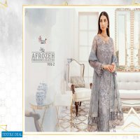 SHREE FABS AFROZEH EMBROIDERED COLLECTION VOL 2 GEORGETTE PAKISTANI SUITS