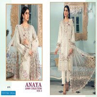 SHREE FABS ANAYA LAWN VOL 3 PAKISTANI EMBROIDERY LAWN SALWAR SUITS