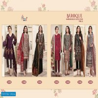 SHREE FABS BAROQUE EMBROIDERED COLLECTION VOL 3 GEORGETTE PAKISTANI SUITS