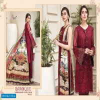 SHREE FABS BAROQUE EMBROIDERED COLLECTION VOL 3 GEORGETTE PAKISTANI SUITS