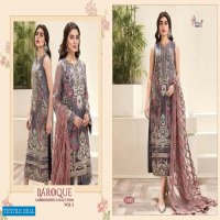SHREE FABS BAROQUE EMBROIDERED COLLECTION VOL 3 GEORGETTE PAKISTANI SUITS