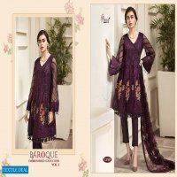 SHREE FABS BAROQUE EMBROIDERED COLLECTION VOL 3 GEORGETTE PAKISTANI SUITS