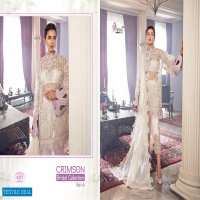 SHREE FABS CRIMSON BRIDAL COLLECION VOL 4 HEAVY NET EMBROIDERY PAKISTANI SUITS