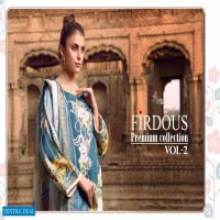 SHREE FABS FIRDOUS PREMIUM COLLECTION VOL 2 JAM COTTON PAKISTANI DRESS MATERIALS