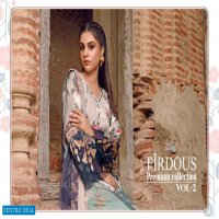 SHREE FABS FIRDOUS PREMIUM COLLECTION VOL 2 JAM COTTON PAKISTANI DRESS MATERIALS