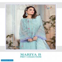 SHREE FABS MARIA B PRET COLLECTION SUMMER WEAR PAKISTANI DRESSES