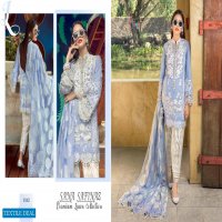 SHREE FABS SANA SAFINAZ PREMIUM LAWN COLLECTION COTTON PAKISTANI SUITS WHOLESALER