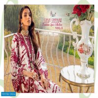 SHREE FABS SANA SAFINAZ PREMIUM LAWN VOL 3 PAKISTANI DRESSES WHOLESALER