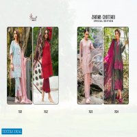SHREE FABS ZAINAB CHOTTANI SPECIAL EDITION COTTON PAKISTANI SUITS