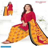 SHREE GANESH PANCHI VOL 3 COTTON  PATIYALA STYLE SUIT