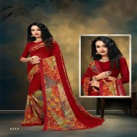 SITKA LAUNCHING FUZZY PATTRON VOL 18 DANI PRINTED SAREE AT LOWEST PRICE
