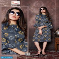 SMYLEE FLORENCE VOL 3 RIYON CLASSIC TRNDY LOOK KURTI CATALOG