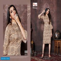 SMYLEE FLORENCE VOL 3 RIYON CLASSIC TRNDY LOOK KURTI CATALOG