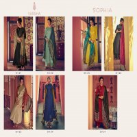 SOPHIA BY VARSHA FASHIONS SELF WOVEN PASHMINA BRANDED LADIES SUIT WHOLESALER