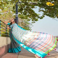 SR JEEVIKA WEIGHTLESS PRINTED DESIGNER INDIAN FANCY SAREE