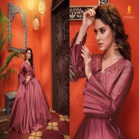 STYLEMAX ALMIRAH VOL 3 SOFT SILK READYMADE LONG GOWN STYLE KURTI ETHNIC COLLECTION