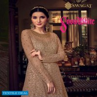 SWAGAT SNOW WHITE 6801-6808 SERIES WEDDING BRIDAL LONG SALWAR KAMEEZ