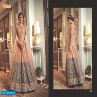 SWAGAT SNOW WHITE VOL 13 COLOUR EXCLUSIVE DESIGNER JACKET PREMIUM NET LONG PARTY WEAR SUITS TRADER