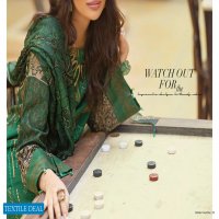 Salitex Faustina Lawn With Print Embroidery Dupatta