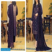 Salitex Faustina Lawn With Print Embroidery Dupatta