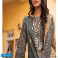Salitex Faustina Lawn With Print Embroidery Dupatta