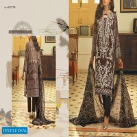 Salitex Faustina Lawn With Print Embroidery Dupatta