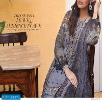 Salitex Faustina Lawn With Print Embroidery Dupatta