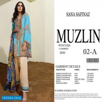 Sana Safinaz Muzlin Pakistani Master Replica Salwar Kameez