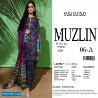 Sana Safinaz Muzlin Pakistani Master Replica Salwar Kameez