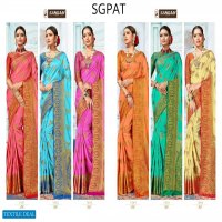 Sangam Patto Jari Silk Wholesale Shopping Ethnic Sarees