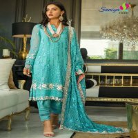 Saniya MIna Hasan Luxury Pret Wholesale Pakistani Concept Dress Material