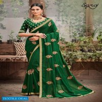 Saroj Rose Marry Wholesale Soft Vichitra Silk Ethnic Sarees