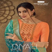 Shahnaz Art Diyah Wholesale tusser Silk Dress Material