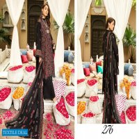 Shaista khoobseerat Peach Embroidered With Wool Dupatta Wholesale Pakistani Catalog