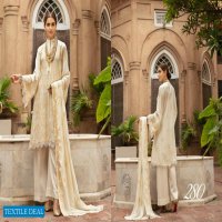 Shaista khoobseerat Peach Embroidered With Wool Dupatta Wholesale Pakistani Catalog