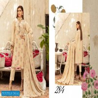 Shaista khoobseerat Peach Embroidered With Wool Dupatta Wholesale Pakistani Catalog