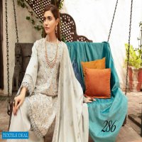 Shaista khoobseerat Peach Embroidered With Wool Dupatta Wholesale Pakistani Catalog