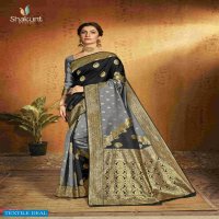 Shakunt Hemlata Wholesale Art Silk Ethnic Sarees