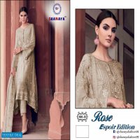Shanaya Rose Espoir 801 Colour Wholesale Pakistani Concept Dress