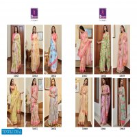 Shangrila Jaipuri Linen Vol-4 Wholesale Linen Ethnic Sarees