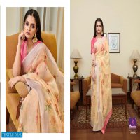 Shangrila Jaipuri Linen Vol-4 Wholesale Linen Ethnic Sarees