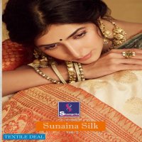 Shangrila Sunaina Silk Vol-2 Wholesale Handloom Weaving Sarees