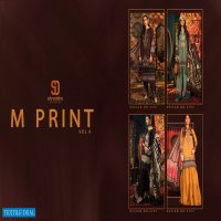 Sharaddha M Print Vol-4 Wholesale Lawn Printed Pakistani Dress