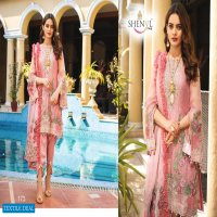 Shenyl Fab Alzohaib Wholesale Fox Georgette Pakistani Dress