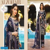 Shenyl Fab Alzohaib Wholesale Fox Georgette Pakistani Dress