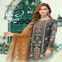 Shenyl Fab Happy New year 2021 Wholesale Shopping Pakistani Salwar Kameez