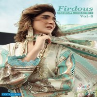 Shree Fab Firdous Exclusive Collection Vol-8 Wholesale Pakistani Concept Suits