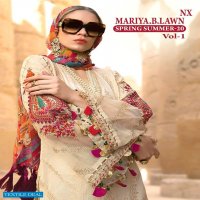 Shree Fab Mariya B Lawn Spring Summer Vol-1 Nx Pakistani Concept Dress